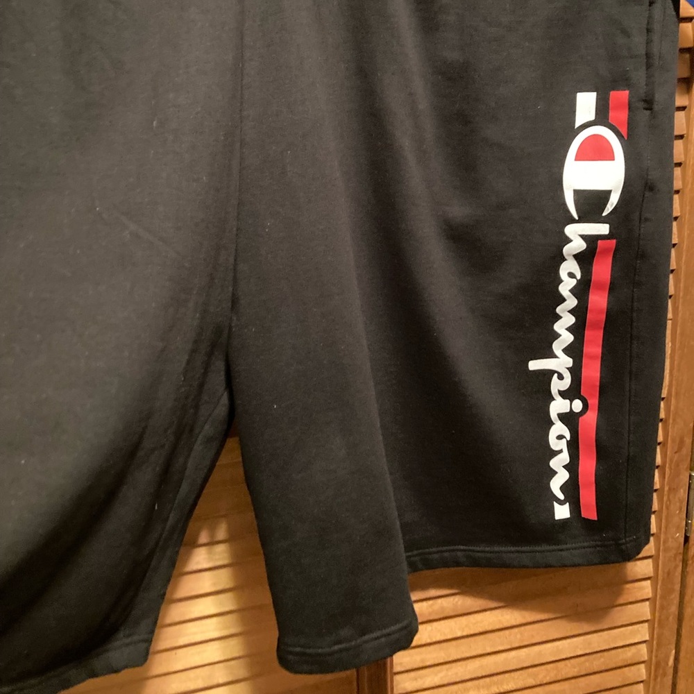 Champion Black Fleece Shorts - Picture 3 of 12